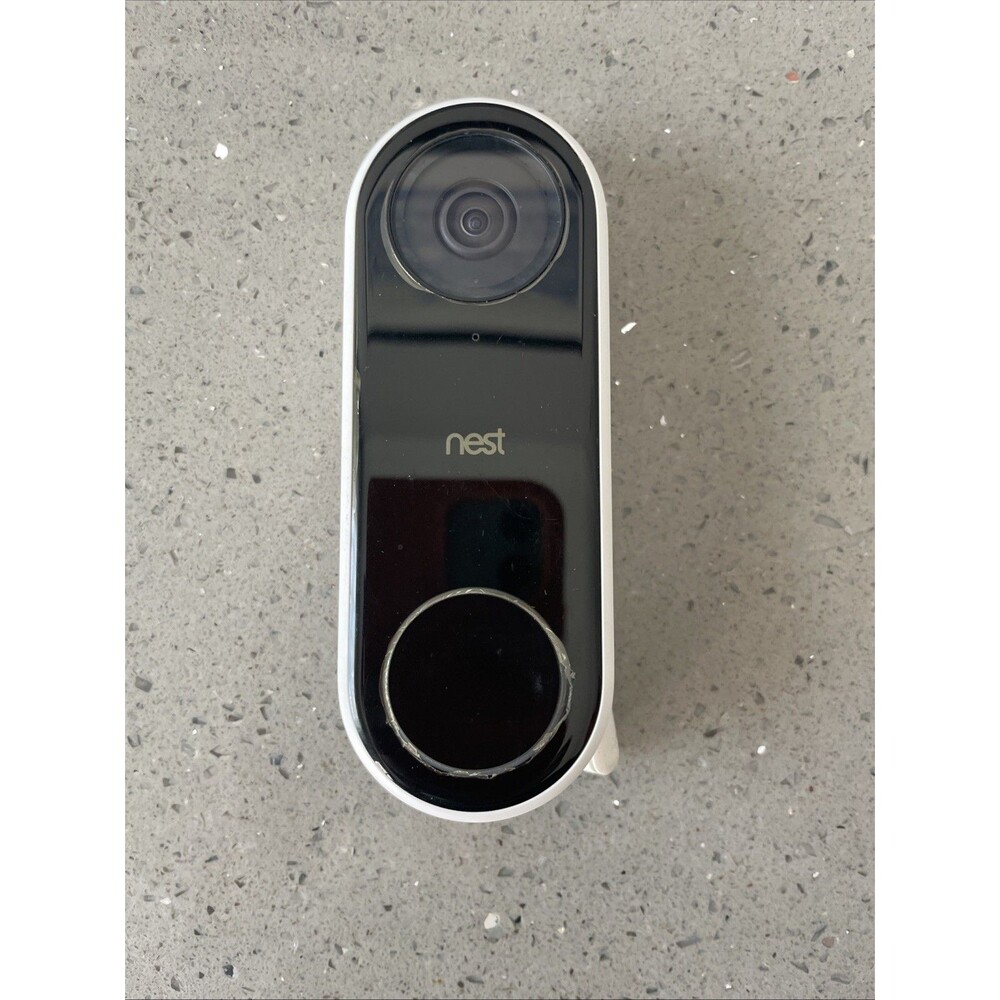 Google-Nest Hello Doorbell A0077 Camera Ringer Smart Wi-Fi Video UNIT ONLY